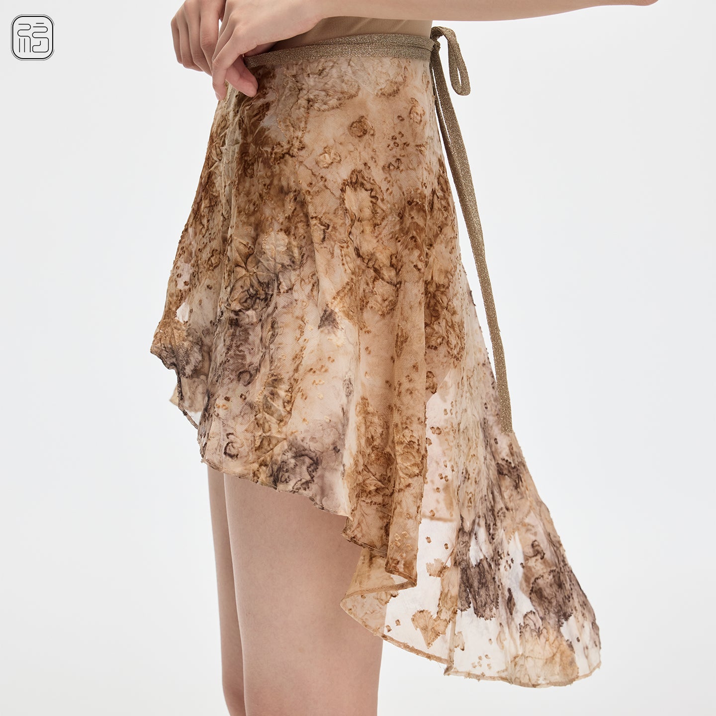 ' The Wasteland '  ballet wrap skirt