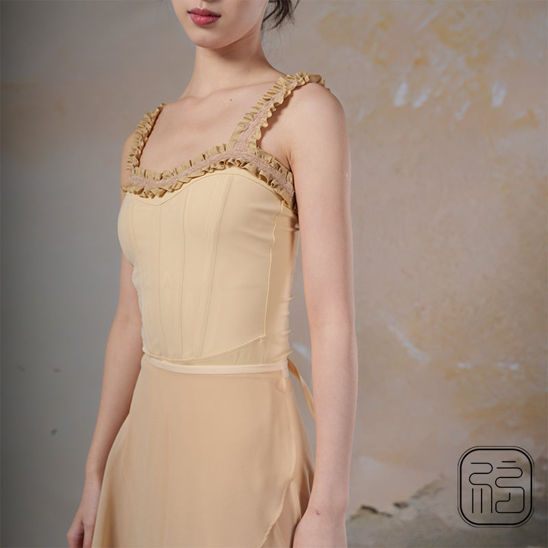 ' The Maiden '  flora camisole leotard