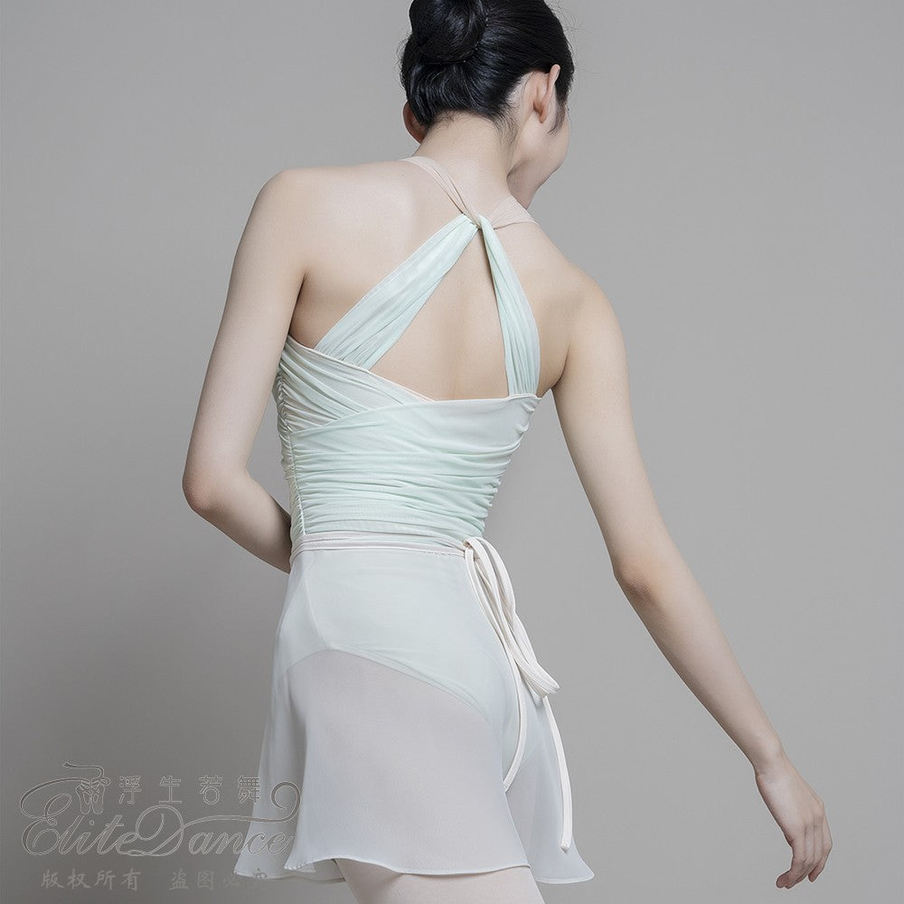 ' Fairy Concerto ' mesh halter neck leotard