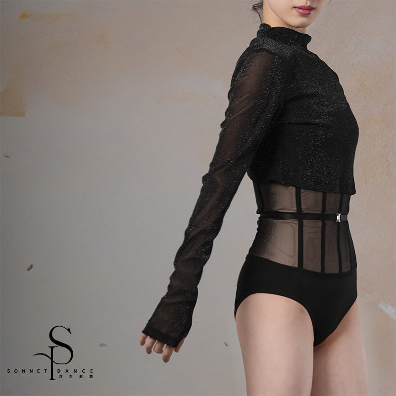 'The Star ' high nect knit top
