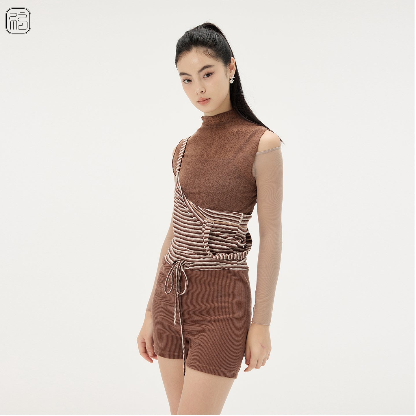 ‘ The Ombré ‘ Color-Block Stripe Romper