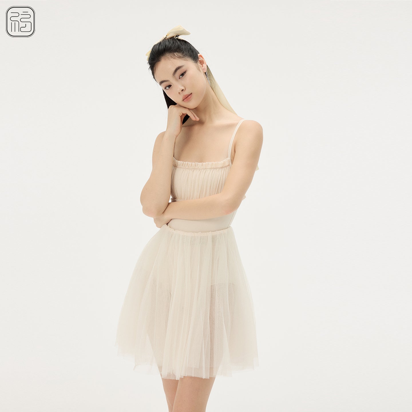 ' The Pearl ' Double Layers Mesh Mini TuTu
