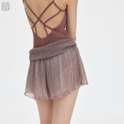 ' The Gold ' double-layer mesh shorts