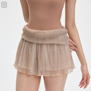 ' The Gold ' double-layer mesh shorts