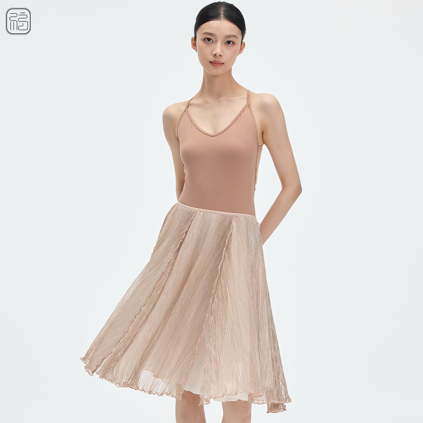 ' The Petal ' double-layer  ballet skirt