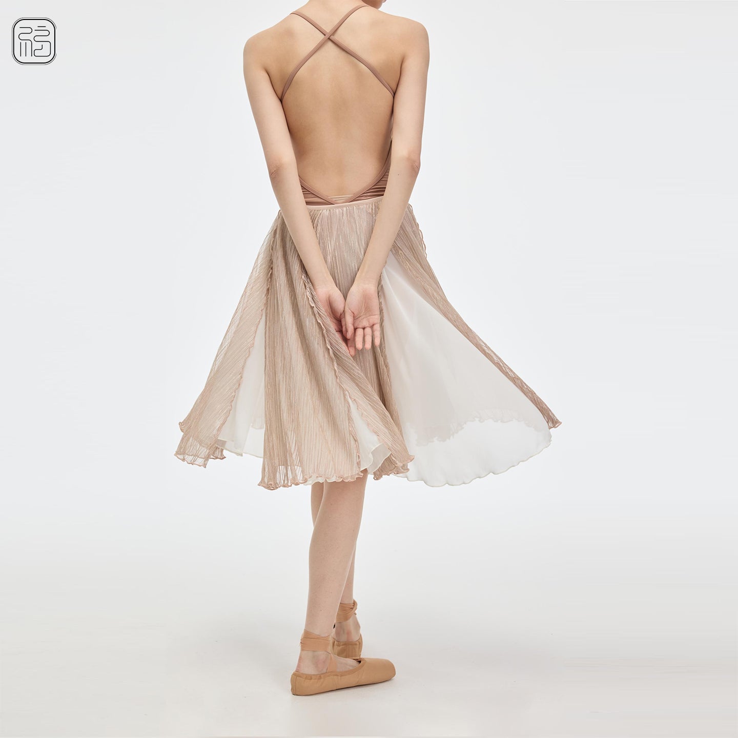 ' The Petal ' double-layer  ballet skirt