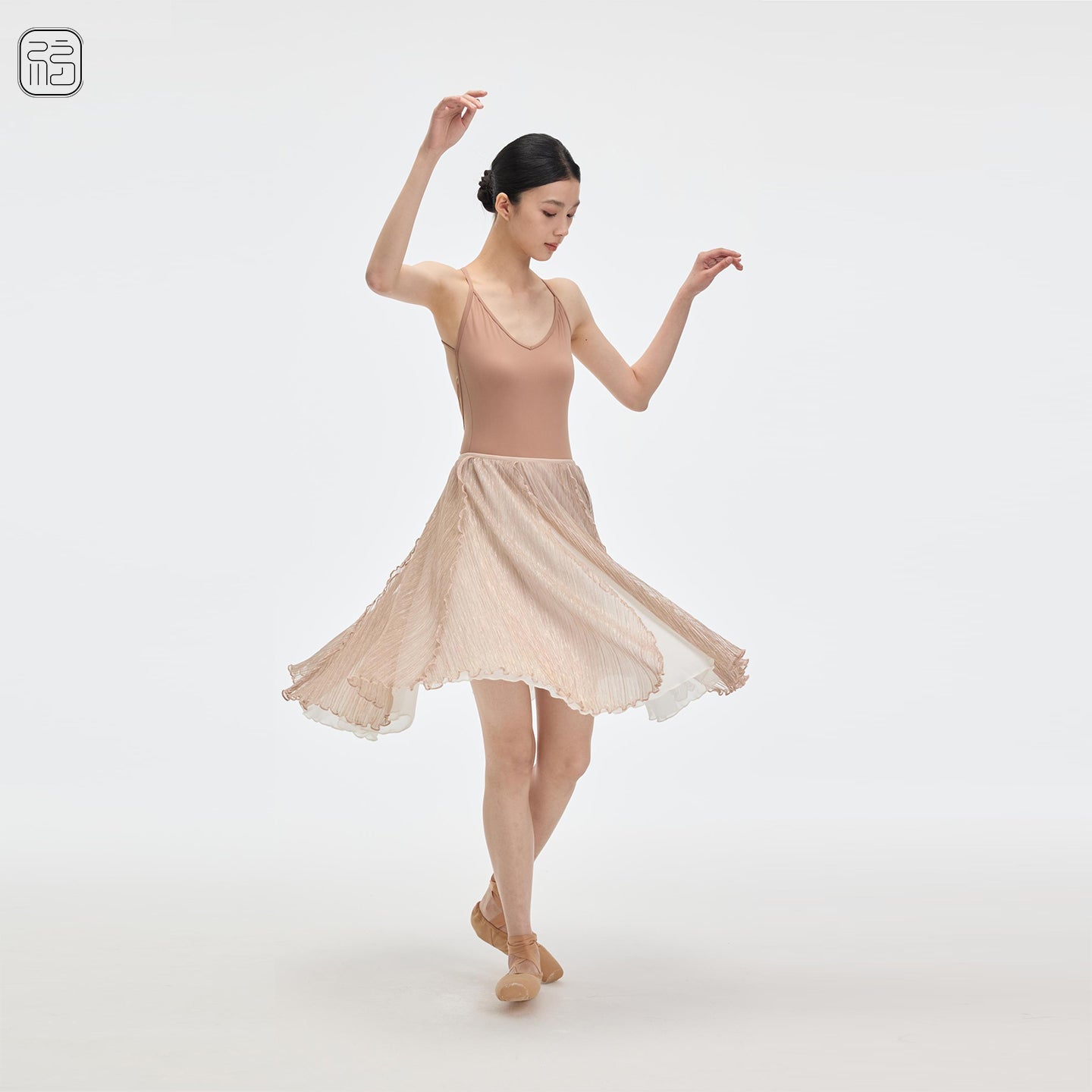 ' The Petal ' double-layer  ballet skirt