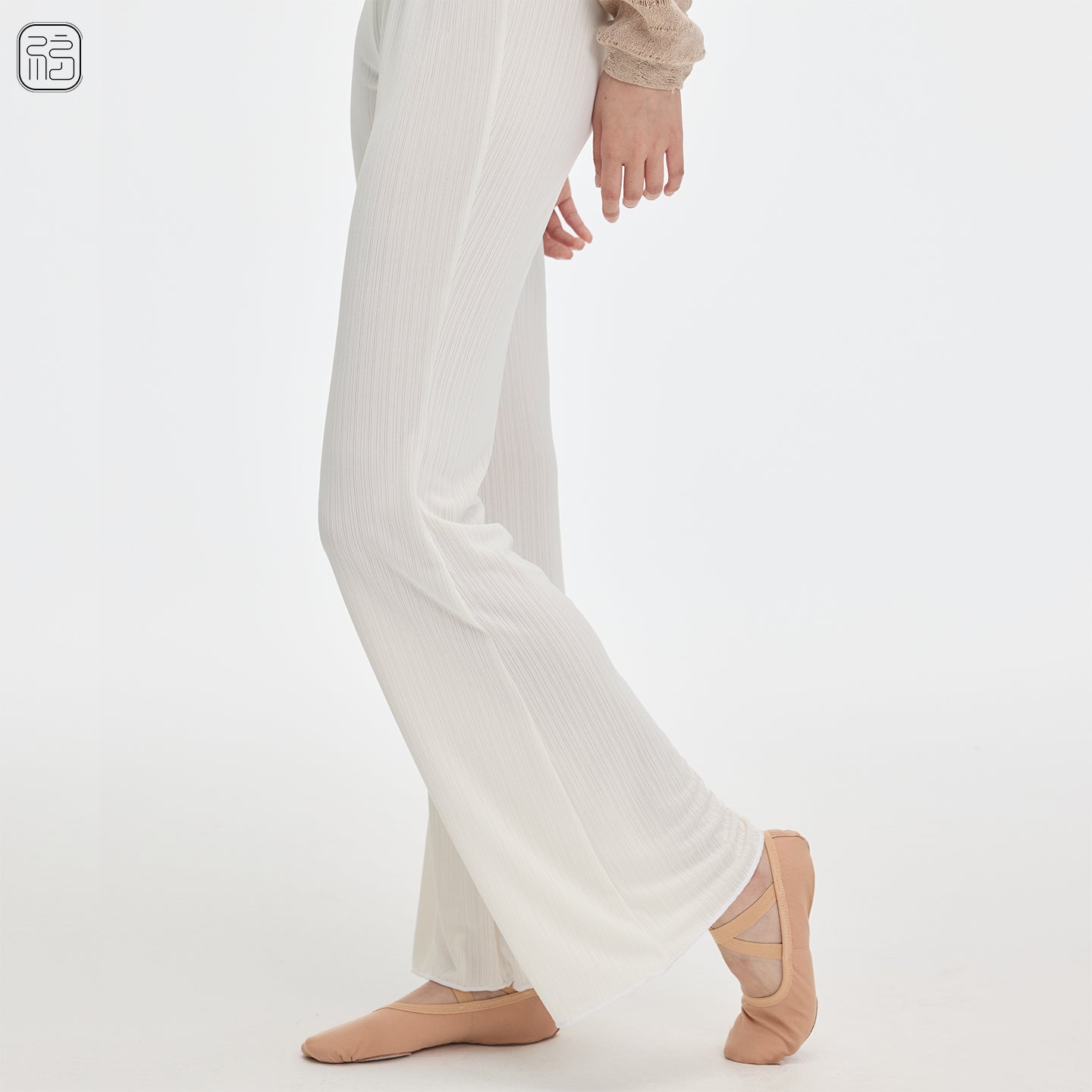 ' The Sheer '  Ice Silk Pleated Dance Pants
