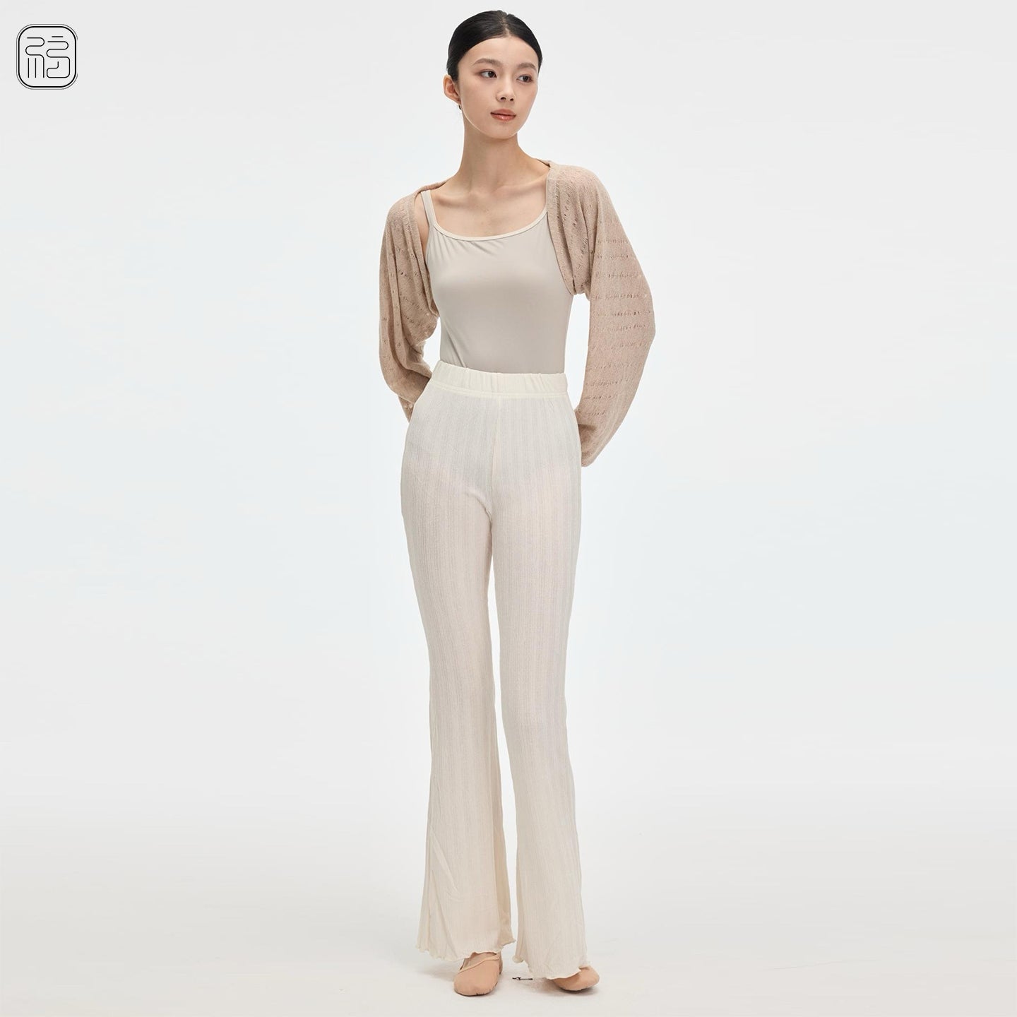 ' The Sheer '  Ice Silk Pleated Dance Pants