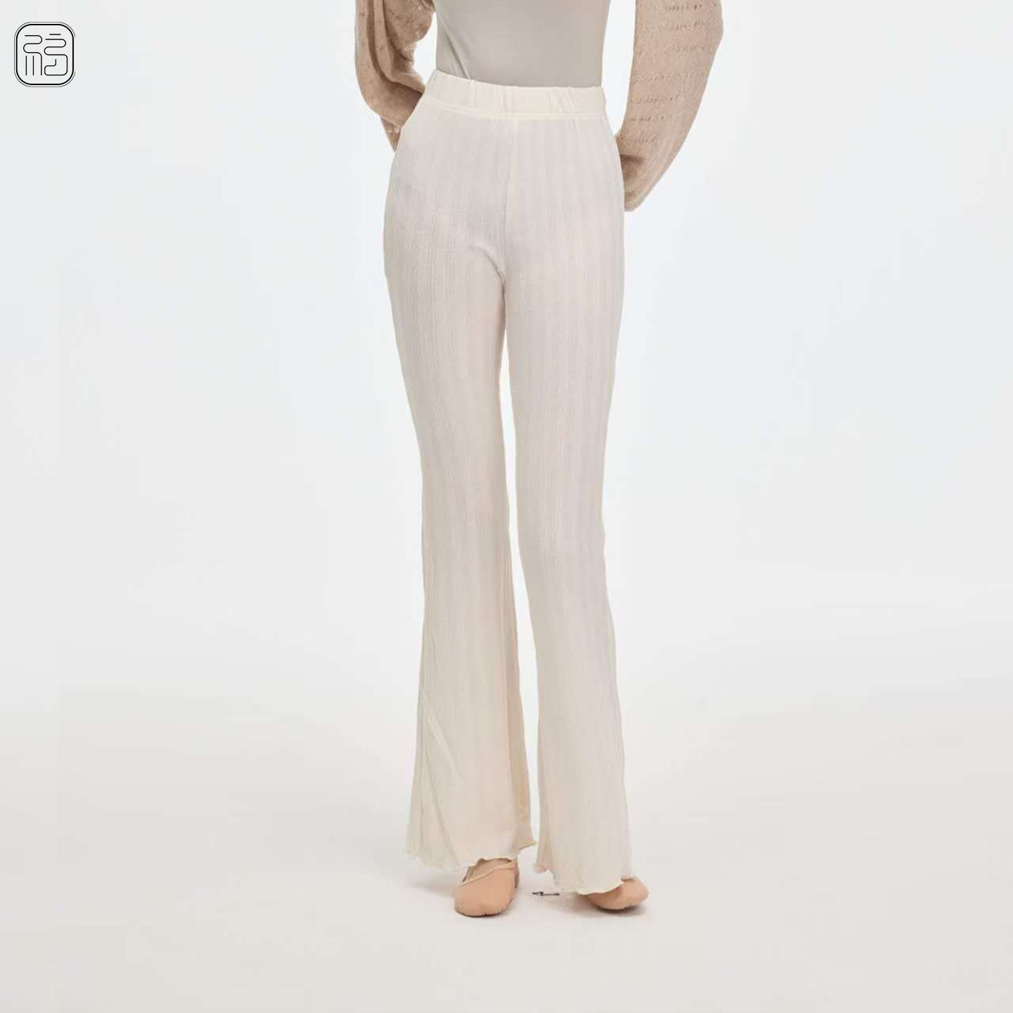 ' The Sheer '  Ice Silk Pleated Dance Pants