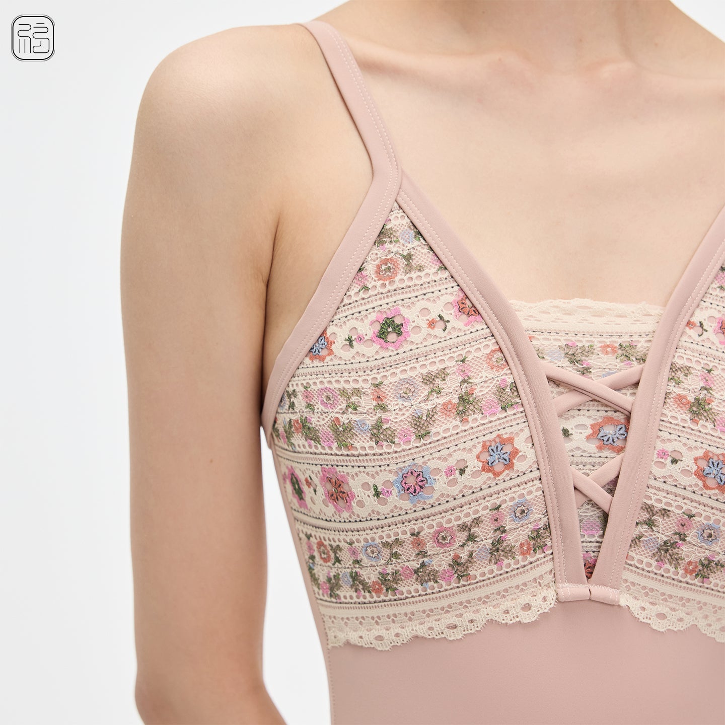 'Giselle Garden' camisole leotard