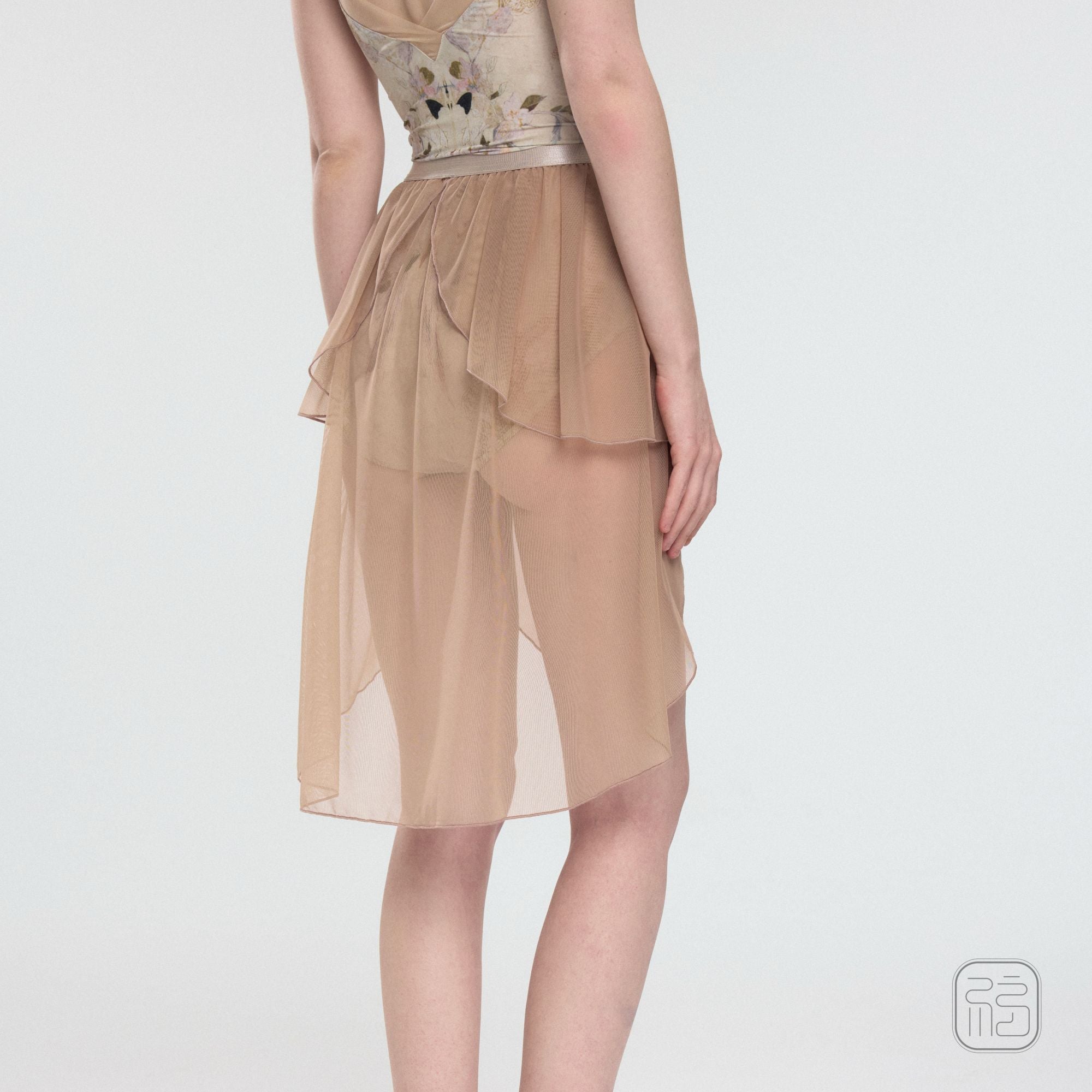 ‘ The Petal ’  Multi-Layer Tulle Skirt