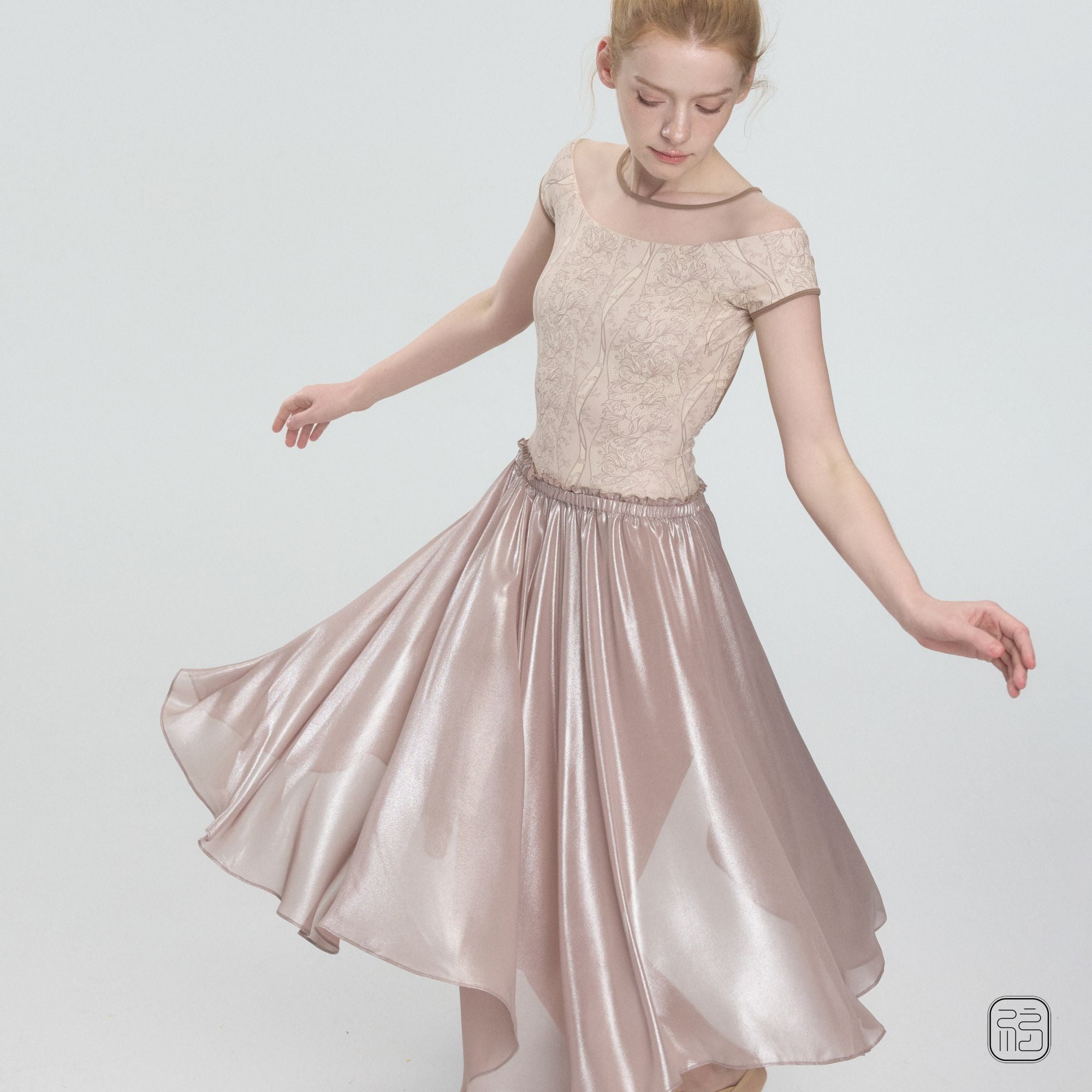 ‘ The Stardust ’  Shimmer Chiffon Skirt