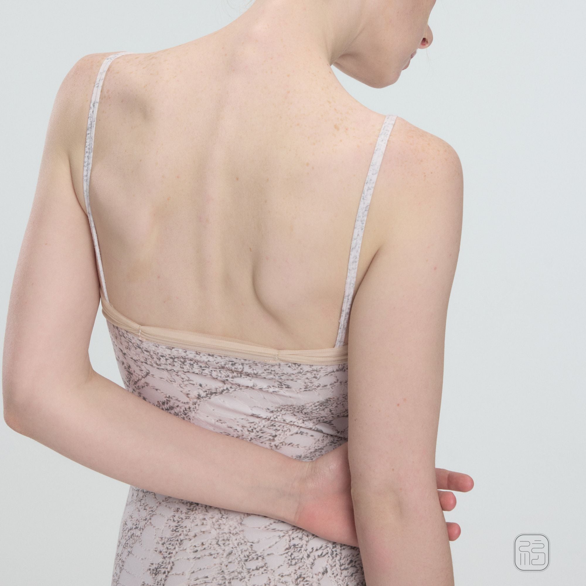 'The Weave ' Woven-Inspired Printed Leotard