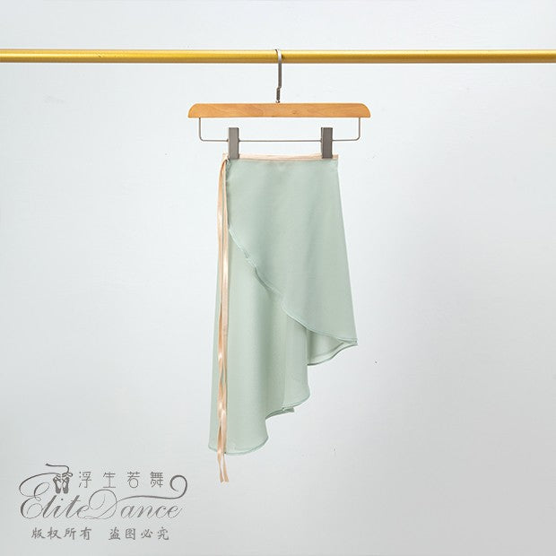 ’The Studio Collection‘ Mid-long dance wrap skirt