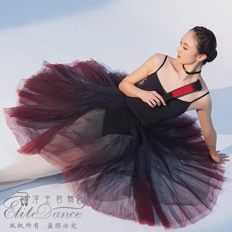 ' The Ombre ' multi layers TUTU